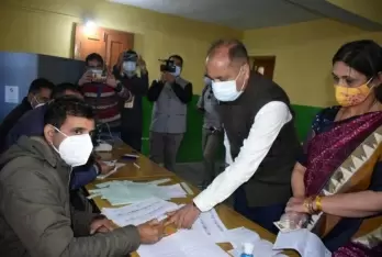 Himachal by-polls: 25% polling recorded till noon